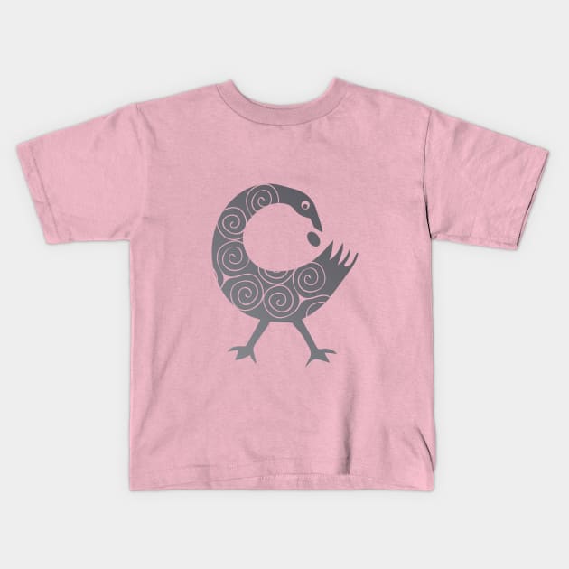 Sankofa bird Kids T-Shirt by tatadonets